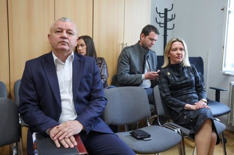 Bivši ministar Darko Horvat i svjedokinja Anita Protulipac