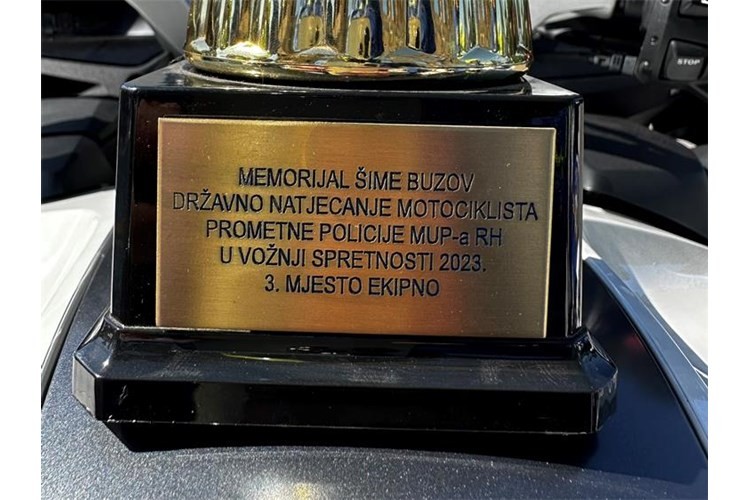 PULA Motociklisti PU međimurske Neven Celinger i Branimir Leko osvojili treće mjesto na Memorijalu Šime Buzov