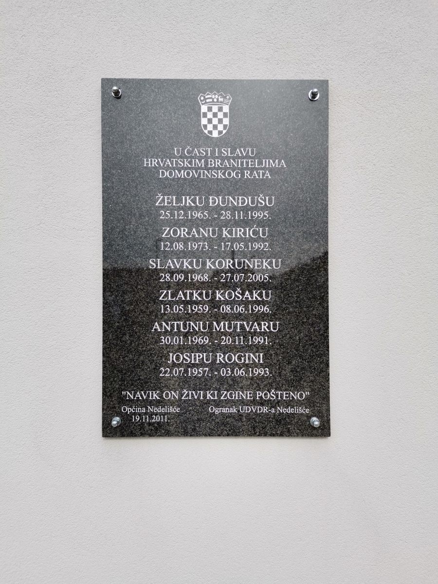 U Nedelišću obilježen Dan pobjede i domovinske zahvalnosti te Dan hrvatskih branitelja