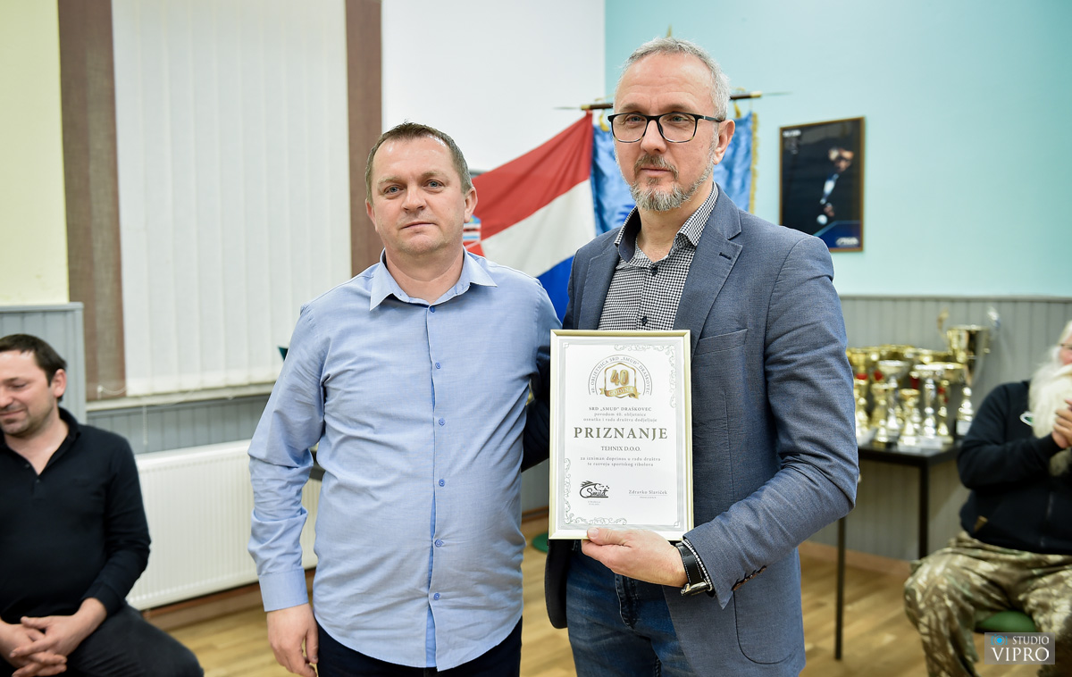 Obilježeno četrdeset godina ribolovaca Smuđa iz Draškovca!