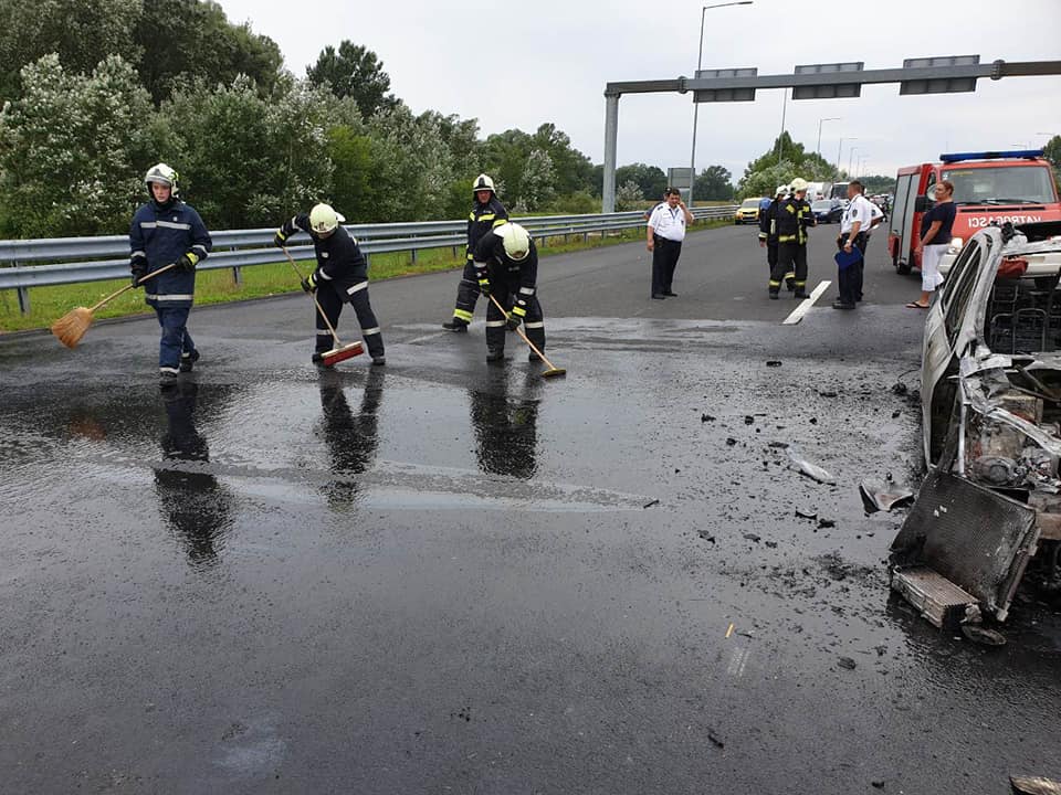 Požar auta DVD Goričan