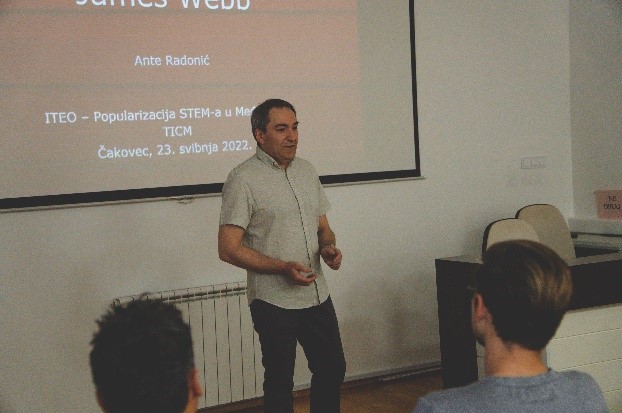 PREDAVANJE ANTE RADONJIĆA James Webb – najnapredniji teleskop ikad izrađen!