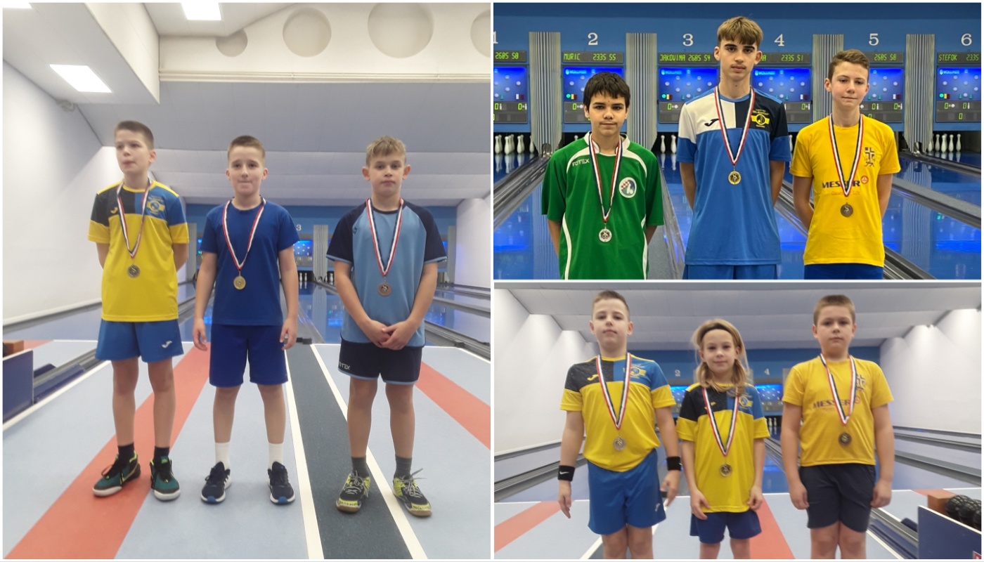 FOTO Mladi kuglači osvojili četiri medalje na zagrebačkom turniru
