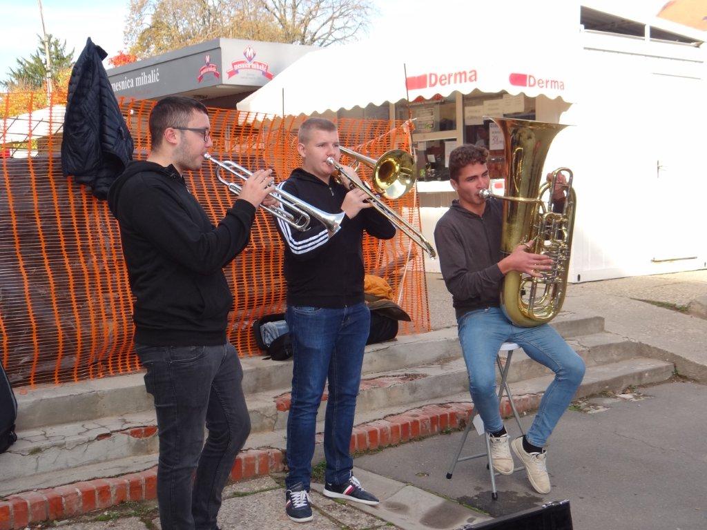 FOTO Mini puhački orkestar Ciara širi pozitivne vibracije na čakovečkom ‘placu’