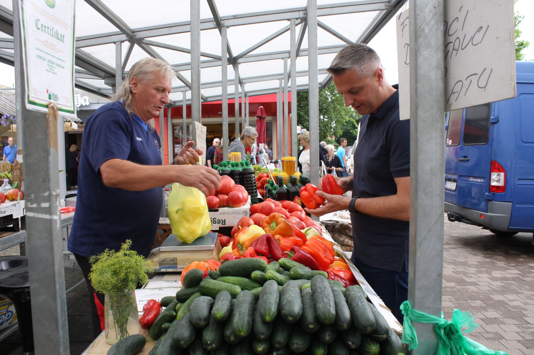 Podijeljeni certifikati OPG-ima koji prodaju na čakovečkoj tržnici