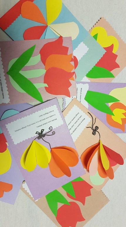 Kreativna radionica Društva Naša djeca Kotoriba – izradili čestitke za Majčin dan