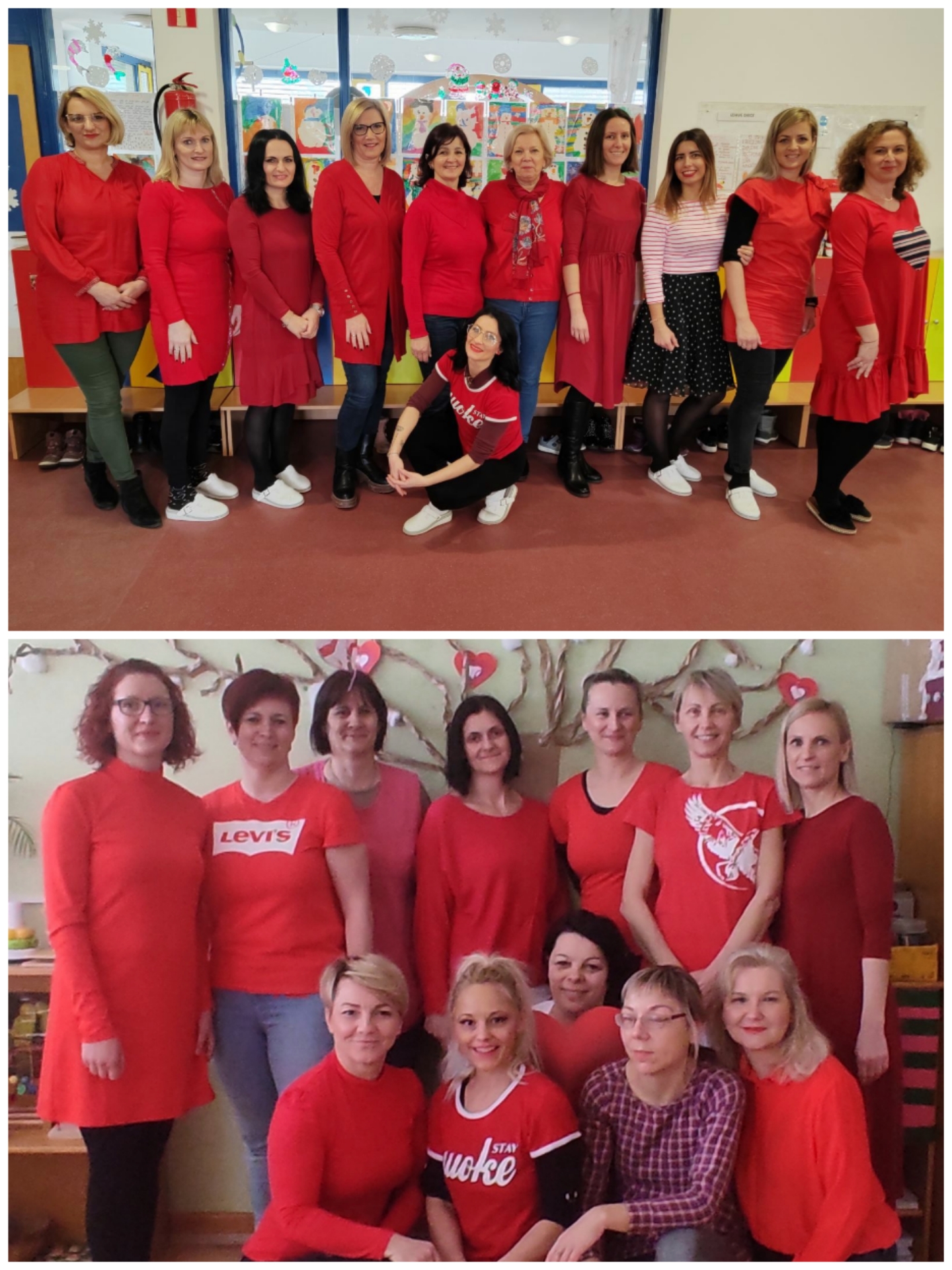 FOTO U Dječjem vrtiću Cipelica već se tradicionalno obilježio ‘Dan crvenih haljina’