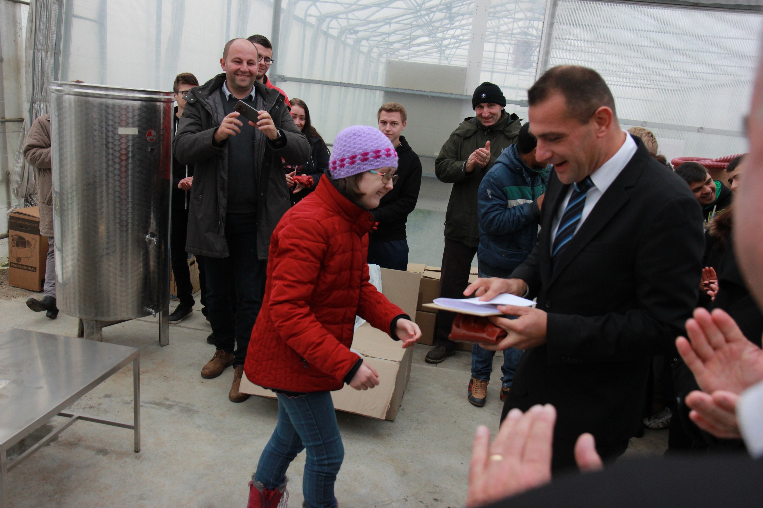 Gospodarska škola Čakovec otvorila pogon za izradu soka!