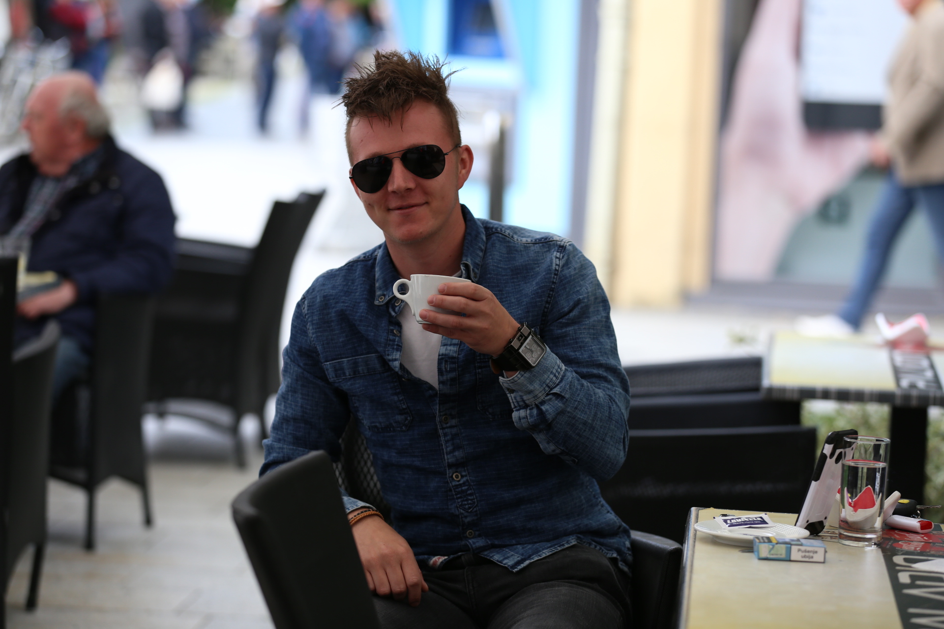 U Čakovcu ponovno otvoreni kafići – ispijanje kave u centru grada