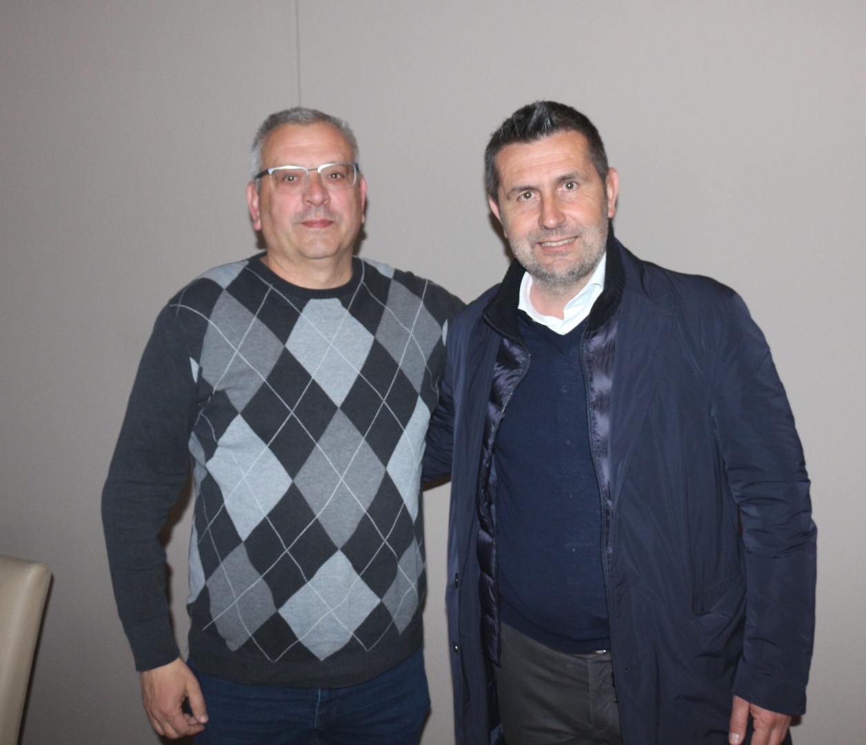 Nenad Bjelica rado je pozirao s međimurskim trenerima