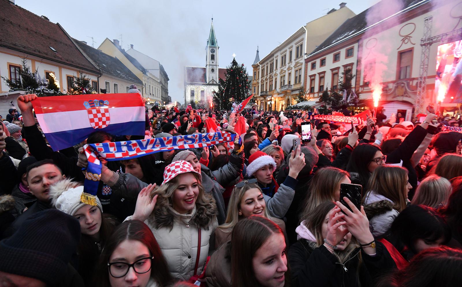 Doček Zlatka Dalića