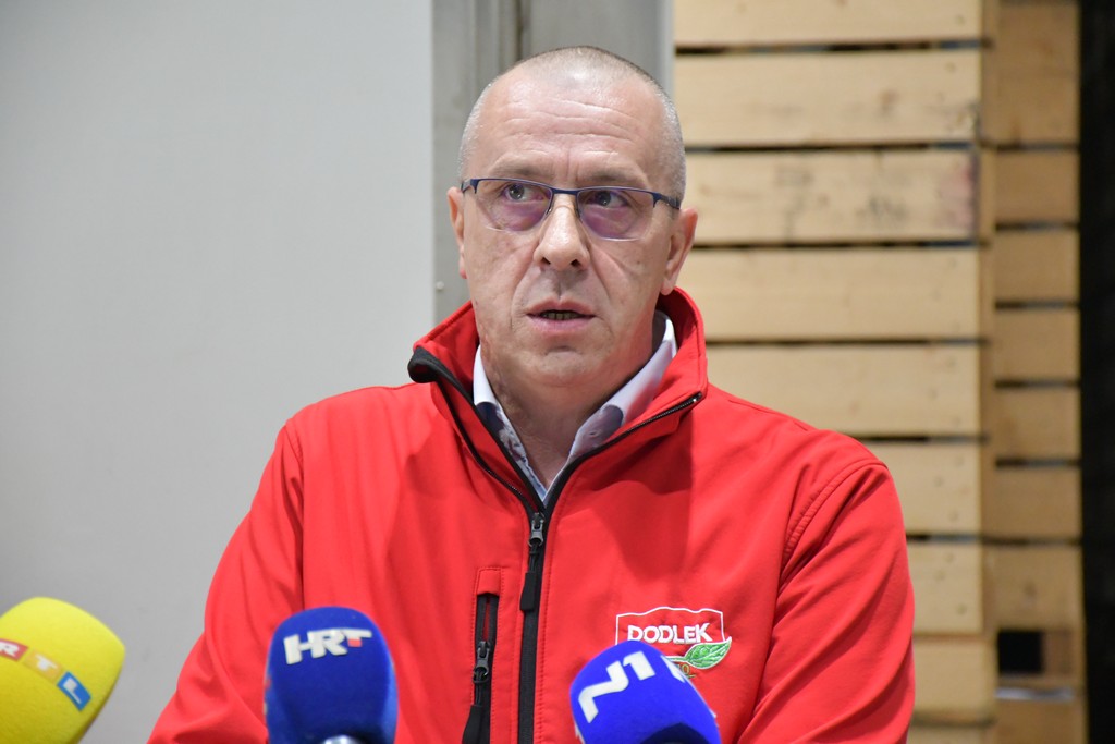 Mirjan Dodlek konferencija za tisak