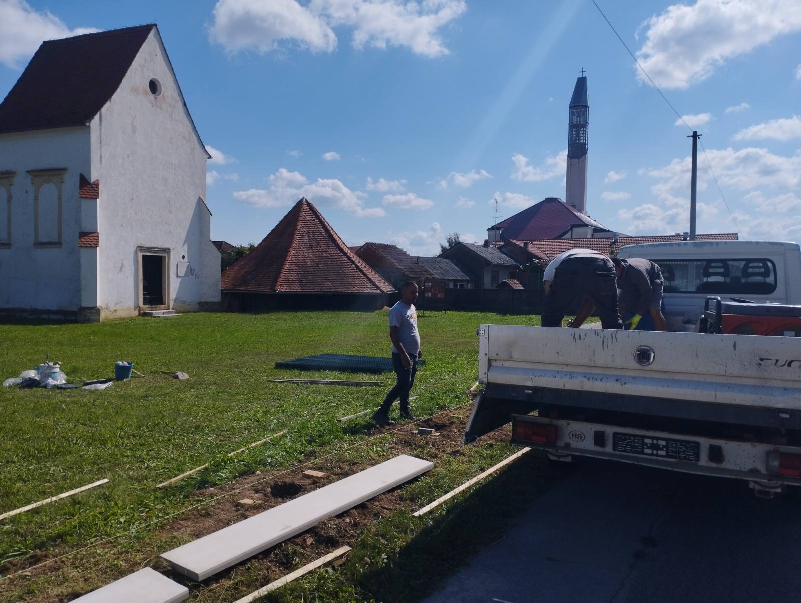 Nova ograda Kompleksa svete Jelene u Šenkovcu