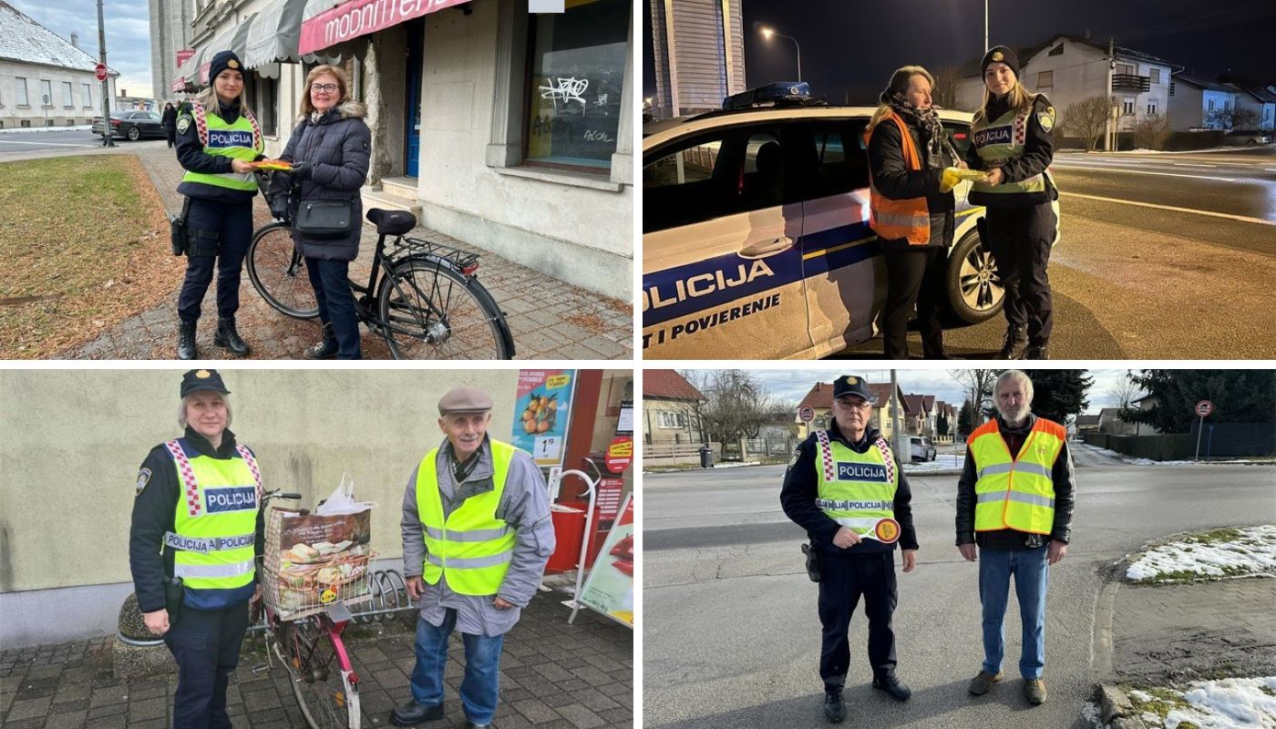 Policijska akcija ‘Pješaci i vozači bicikla oprez!’