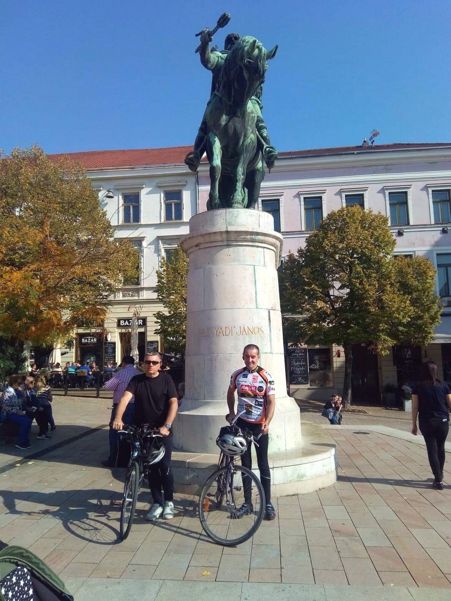 Međimurci Branko i Josip biciklirali u Siget i Pečuh