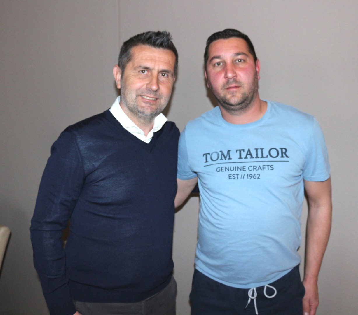 Nenad Bjelica rado je pozirao s međimurskim trenerima