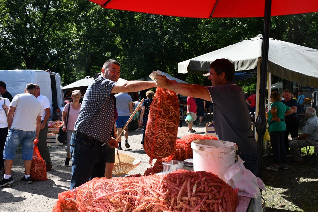 SAJAM U ČAKOVCU Sajam je preplavilo obilje svježeg voća i povrća