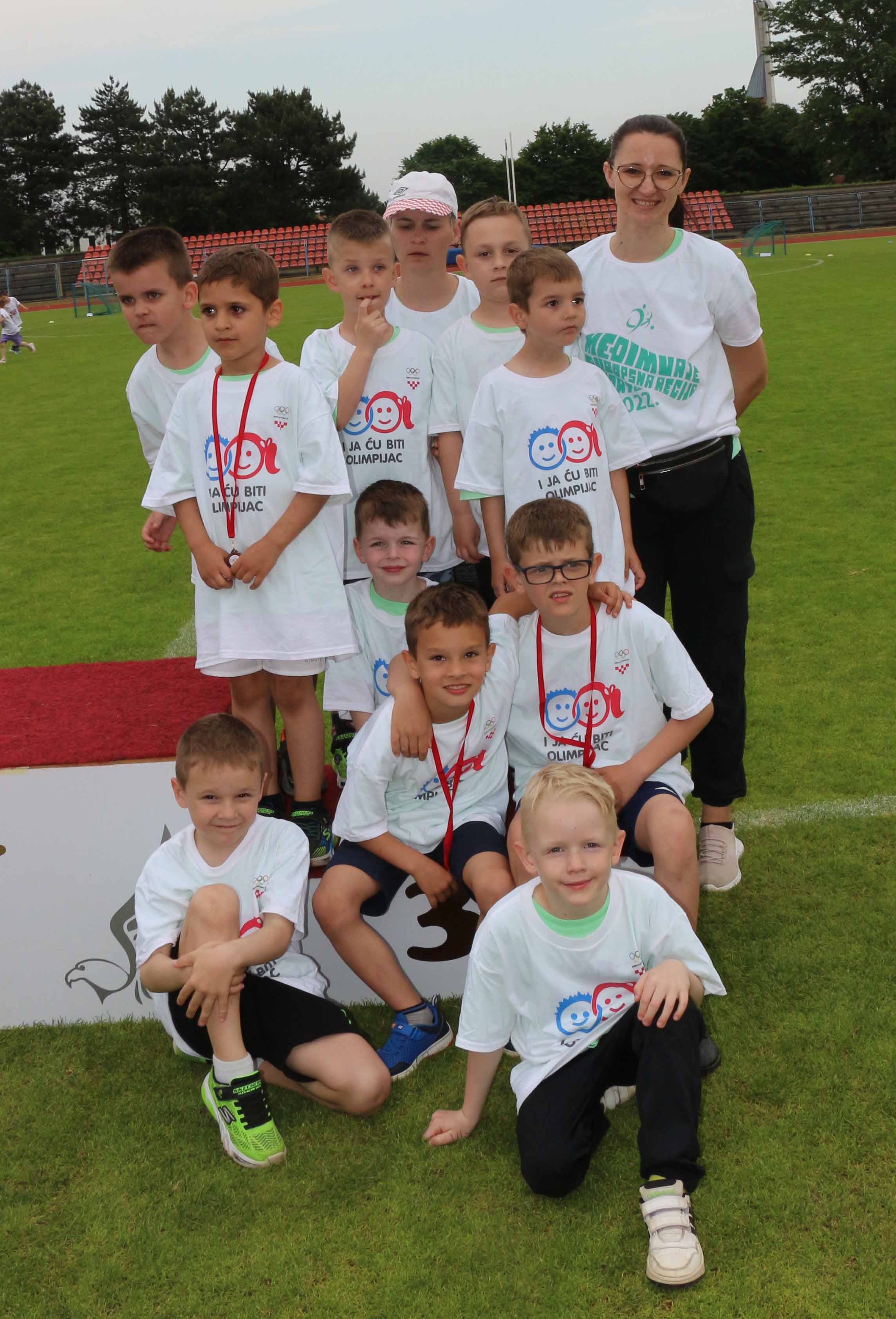 ONI SU NAJBOLJI U Čakovcu održan Olimpijski festival dječjih vrtića Međimurske županije