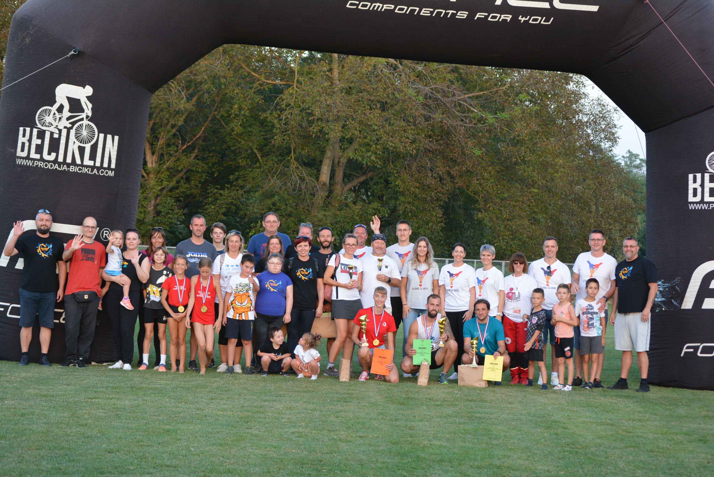 FOTO Mačkovec: Pogledajte kako je bilo na humanitarnoj utrci posvećenoj Udruzi za sindrom Down Međimurske županije