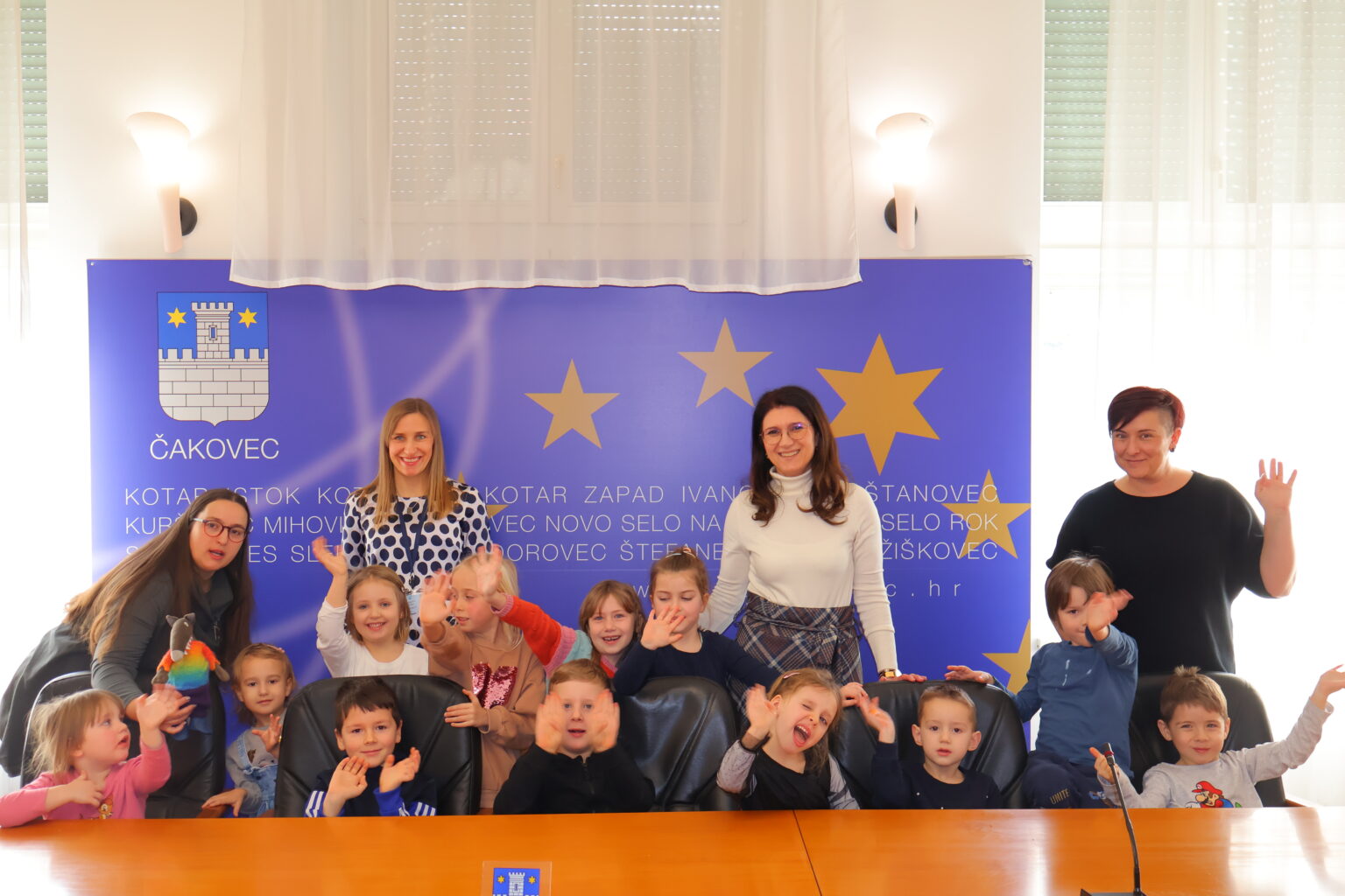 FOTO Skupina ‘Sunčeka’ iz DV Cipelica posjetila Grad Čakovec