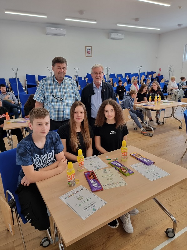 PRELOG Učenici Osnovne škole Hodošan pobjednici devetog Eko kviza