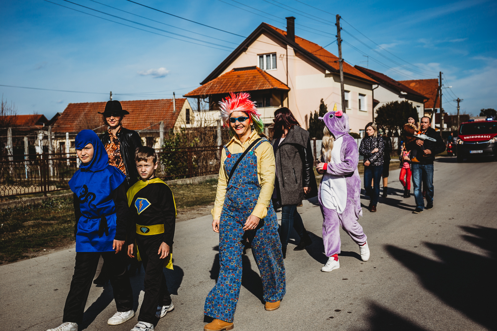 Gorički svati – fašnička povorka s kreativnim maskama prošetala Goričanom