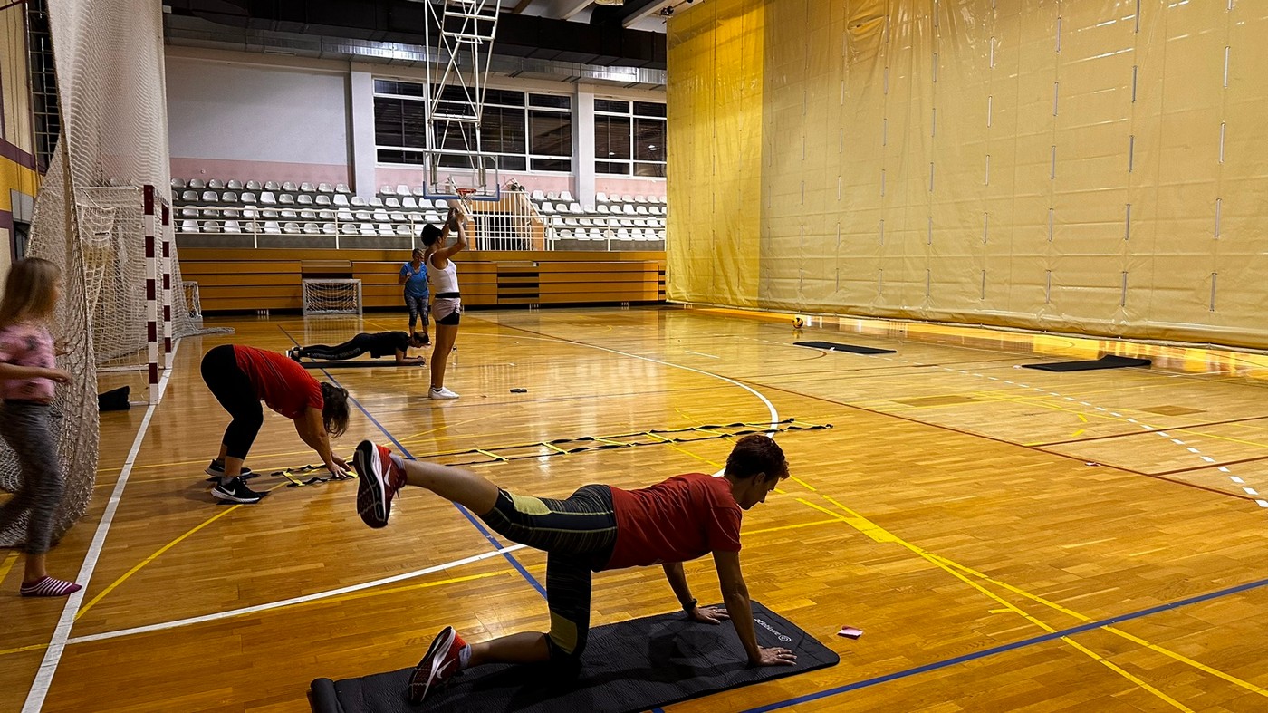 SPORT I DRUŽENJE Mališani iz vrtića ‘Maslačak’ uključili su se u obilježavanje Europskog tjedna sporta