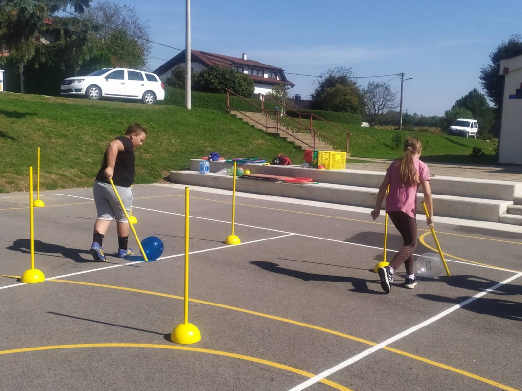 SPORT I DRUŽENJE Mališani iz vrtića ‘Maslačak’ uključili su se u obilježavanje Europskog tjedna sporta