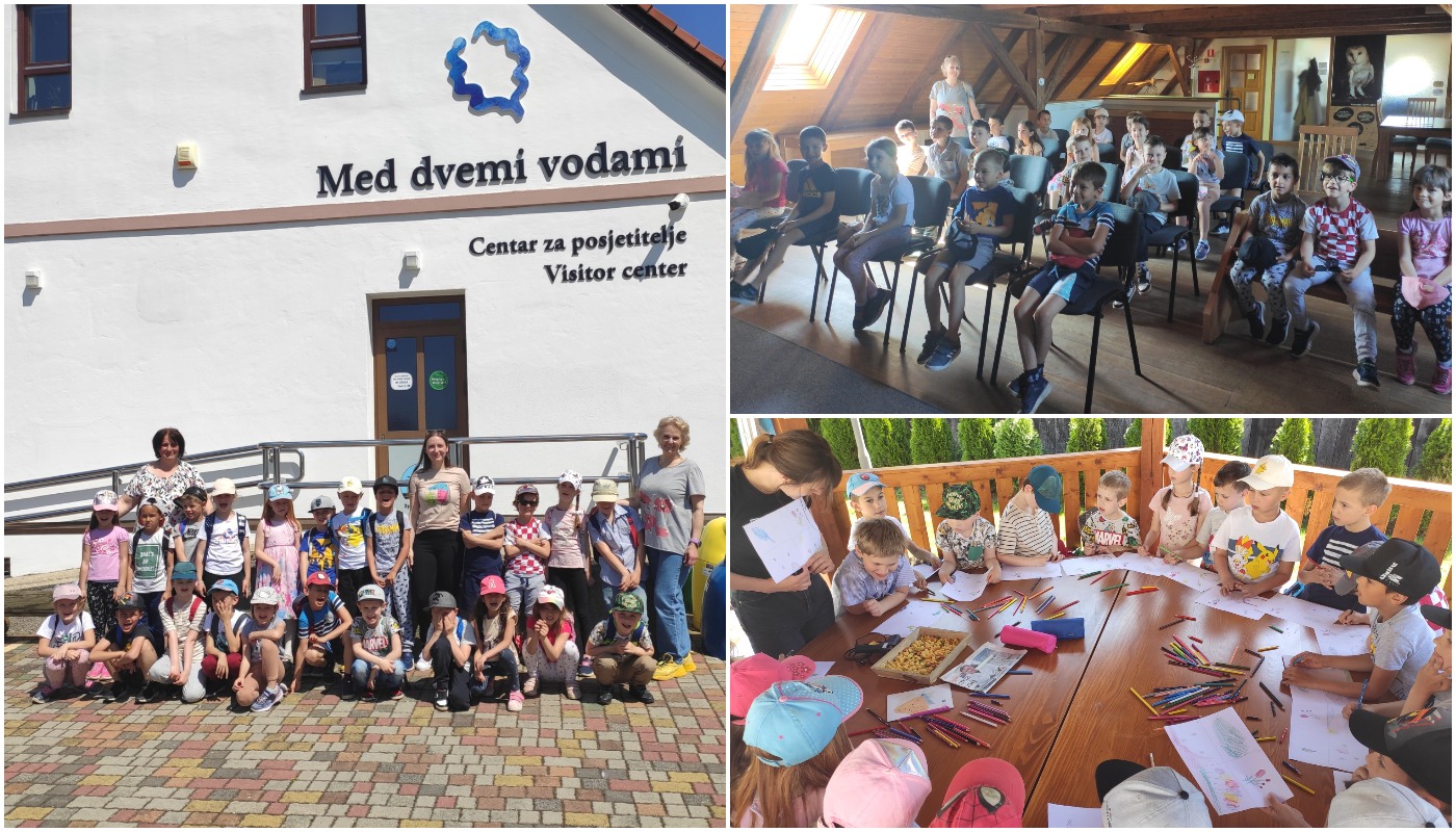 Mališani iz vrtića Vrapčić posjetili Centar za posjetitelje ‘Med dvemi vodami’