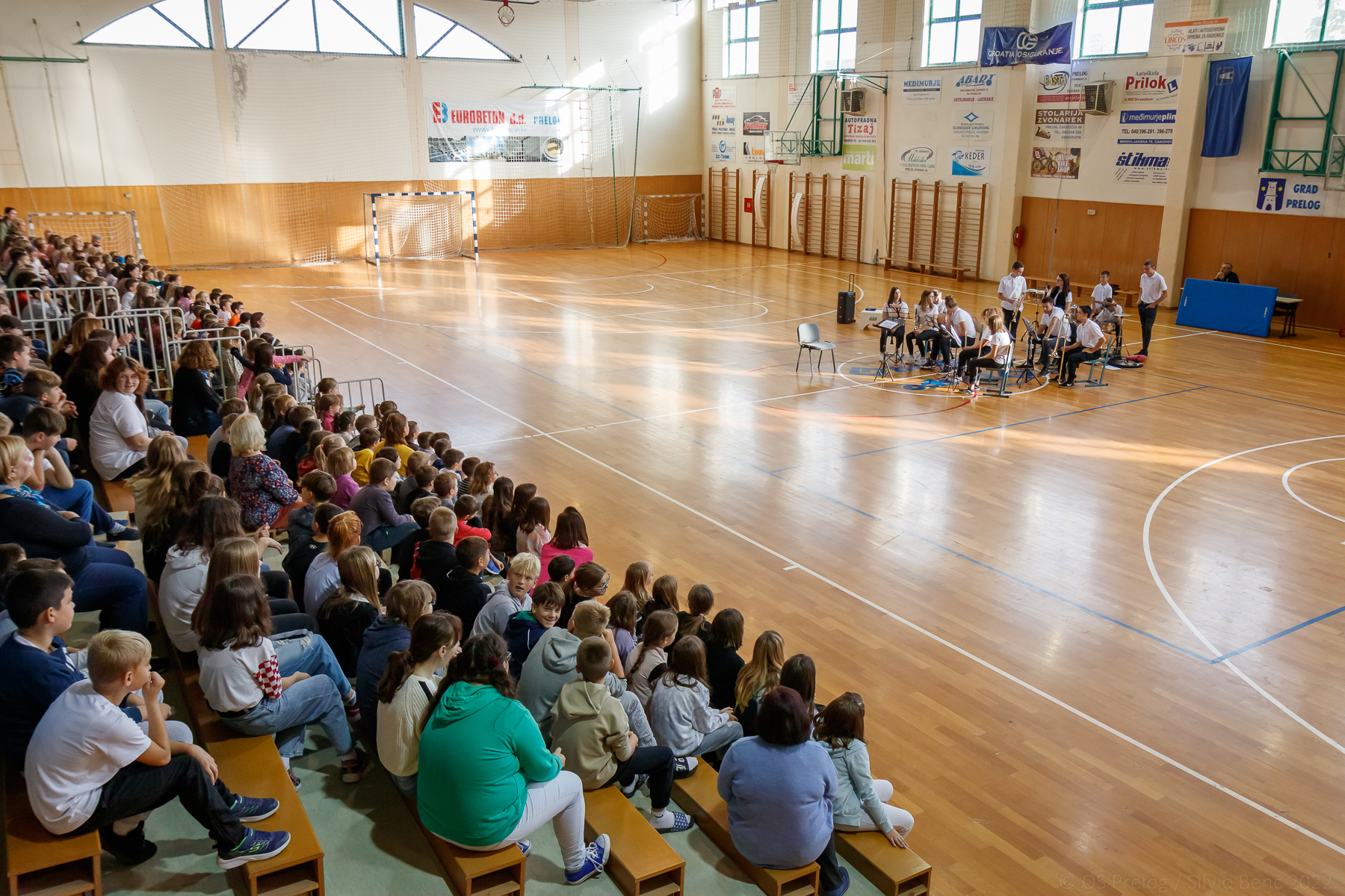 Puhački orkestar u OŠ Prelog