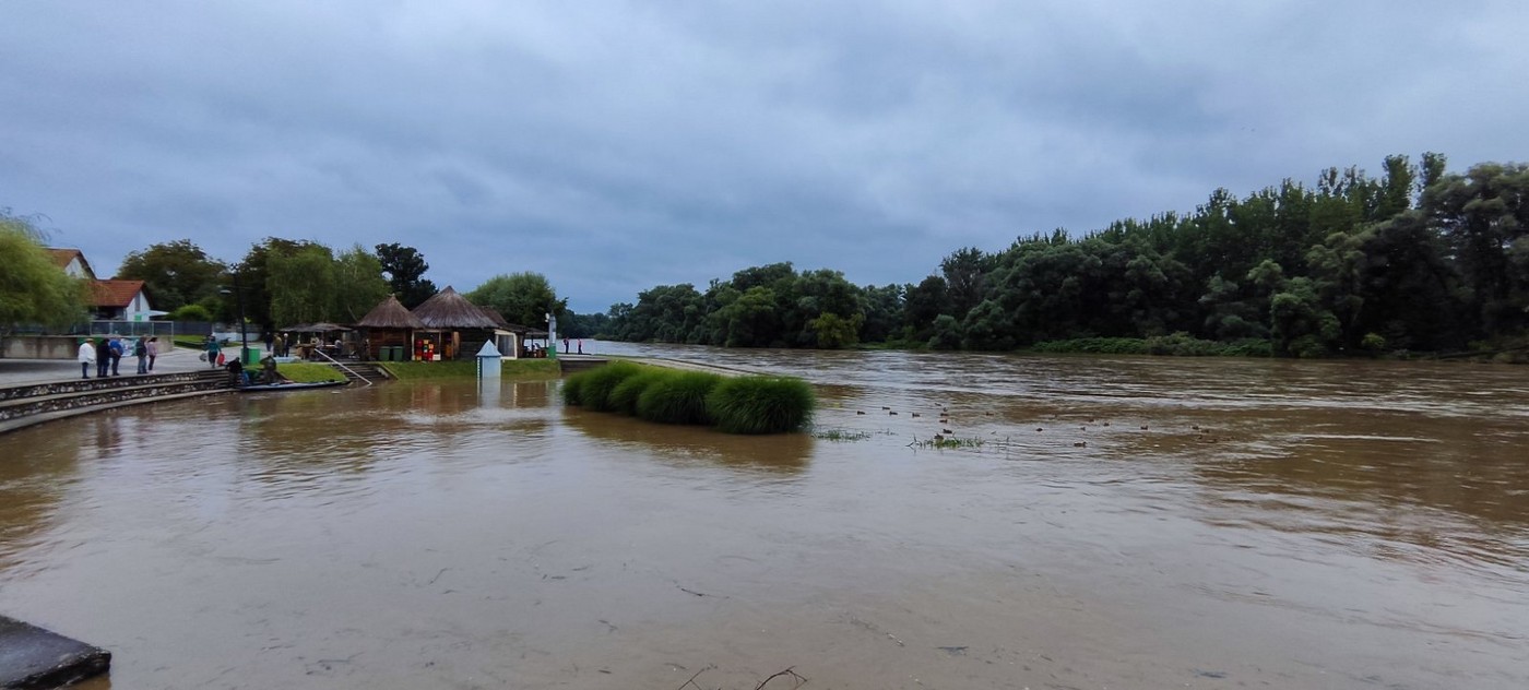 STOŽER CIVILNE ZAŠTITE Očekuje se velik vodostaj rijeke Mure