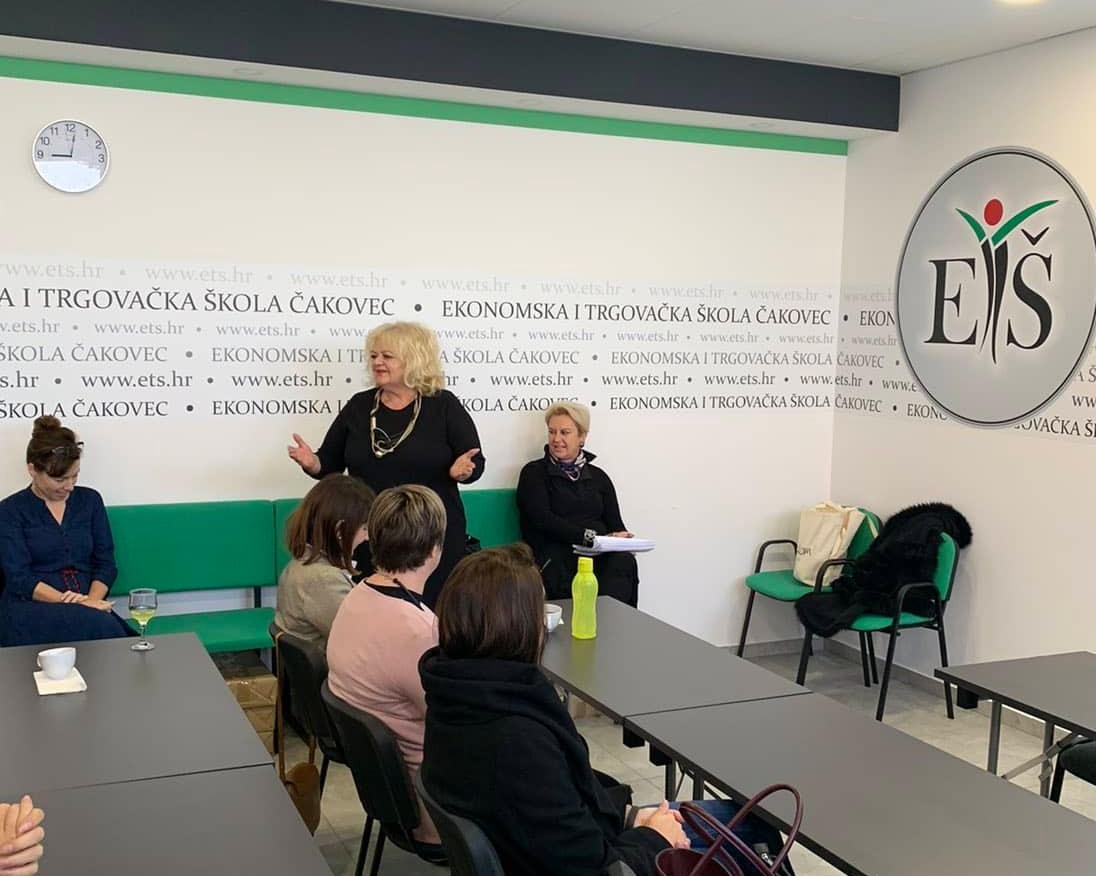 Stručni skup profesora ekonomske skupine predmeta u Ekonomskoj i trgovačkoj školi Čakovec Stručni skup profesora ekonomske skupine predmeta u Ekonomskoj i trgovačkoj školi Čakovec