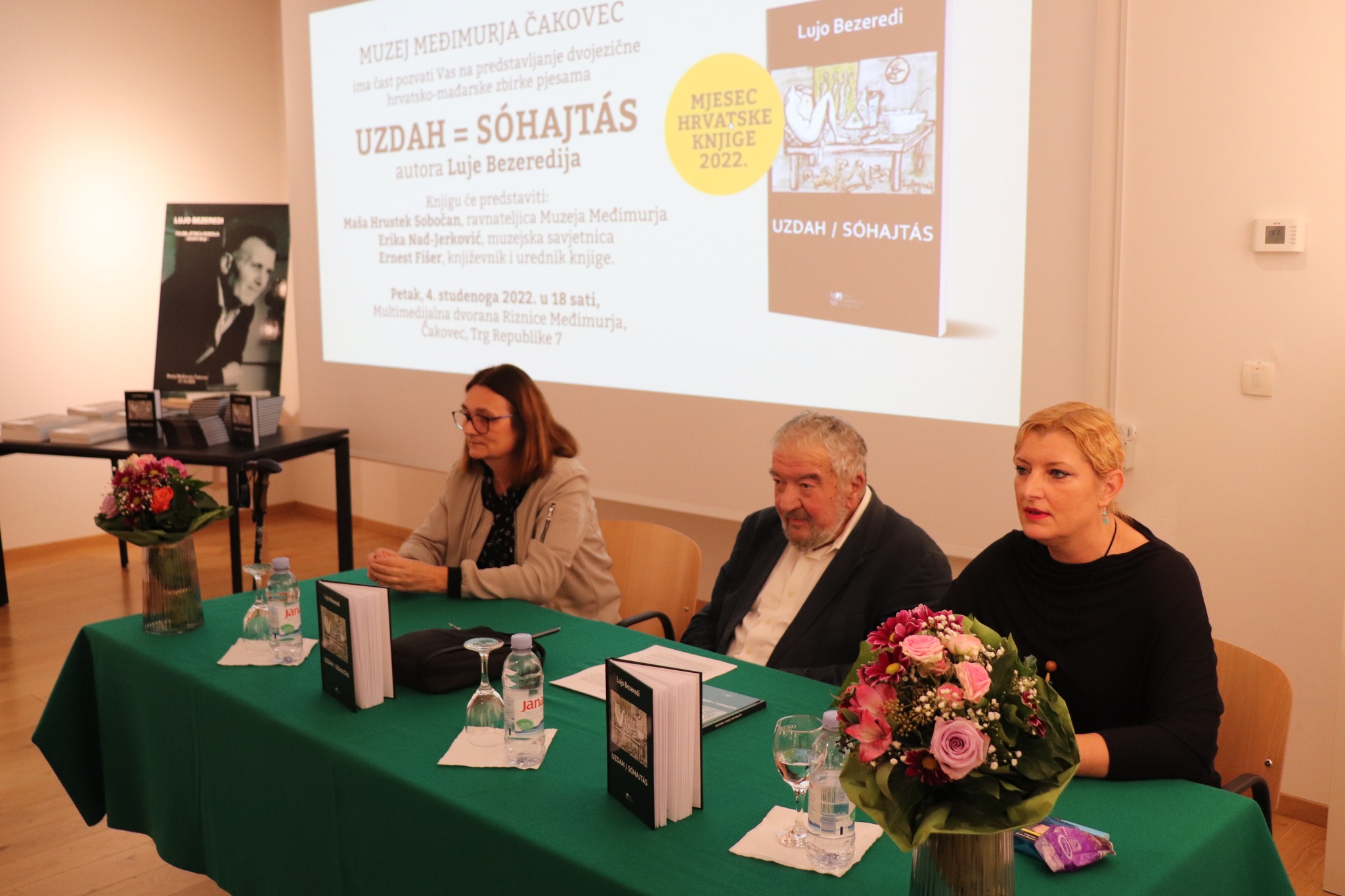 U Čakovcu održana promocija dvojezične zbirke pjesama Luje Bezeredija