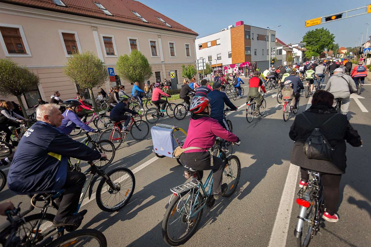 Prvomajska biciklijada u Prelogu