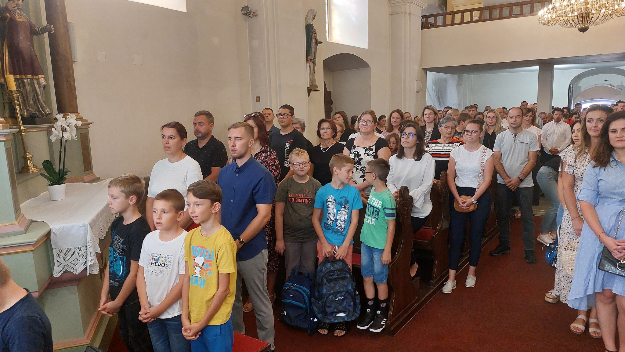 Župa Nedelišće: Sveta misa za početak nove školske godine