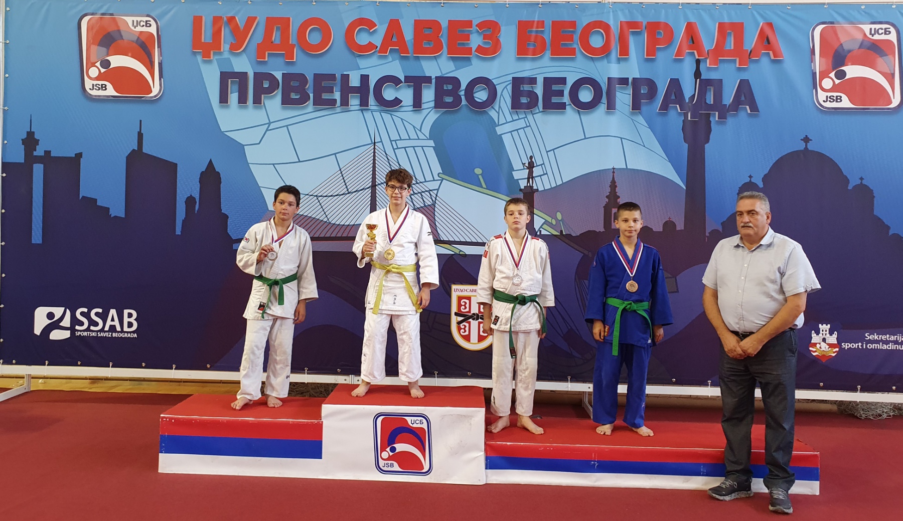JUDO KLUB ZRINSKI Petar Balunović osvojio zlatnu medalju na ‘Kupu Beograda’