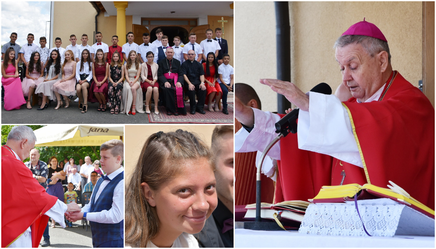 Sveta potvrda u Orehovici: Krizmanicima sakrament podijelio biskup u miru mons. Josip Mrzljak Sveta potvrda u Orehovici: Krizmanicima sakrament podijelio biskup u miru mons. Josip Mrzljak