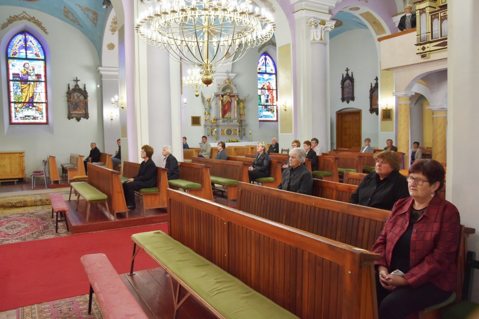 FOTO Prva nedjelja s vjernicima na misi u Međimurju: Distanca od 2 metra, dezinfekcija…
