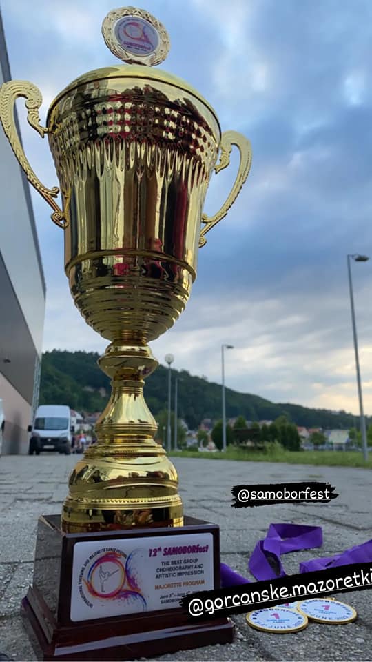 GORIČAN Mažoretkinje na Samoborfestu osvojile 3 zlata, srebro i pehar za najbolju koreografiju