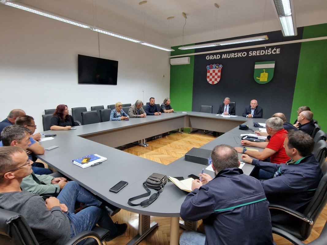 STOŽER CIVILNE ZAŠTITE Očekuje se velik vodostaj rijeke Mure