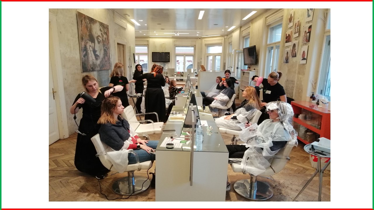 Gospodarska škola Čakovec – frizeri na praksi u Italiji