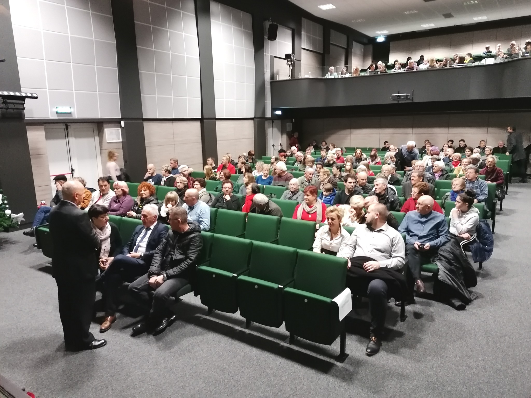 Božićni koncert Gradskog puhačkog orkestra M. Središće i ŽVS Ftičice KUD-a Mura