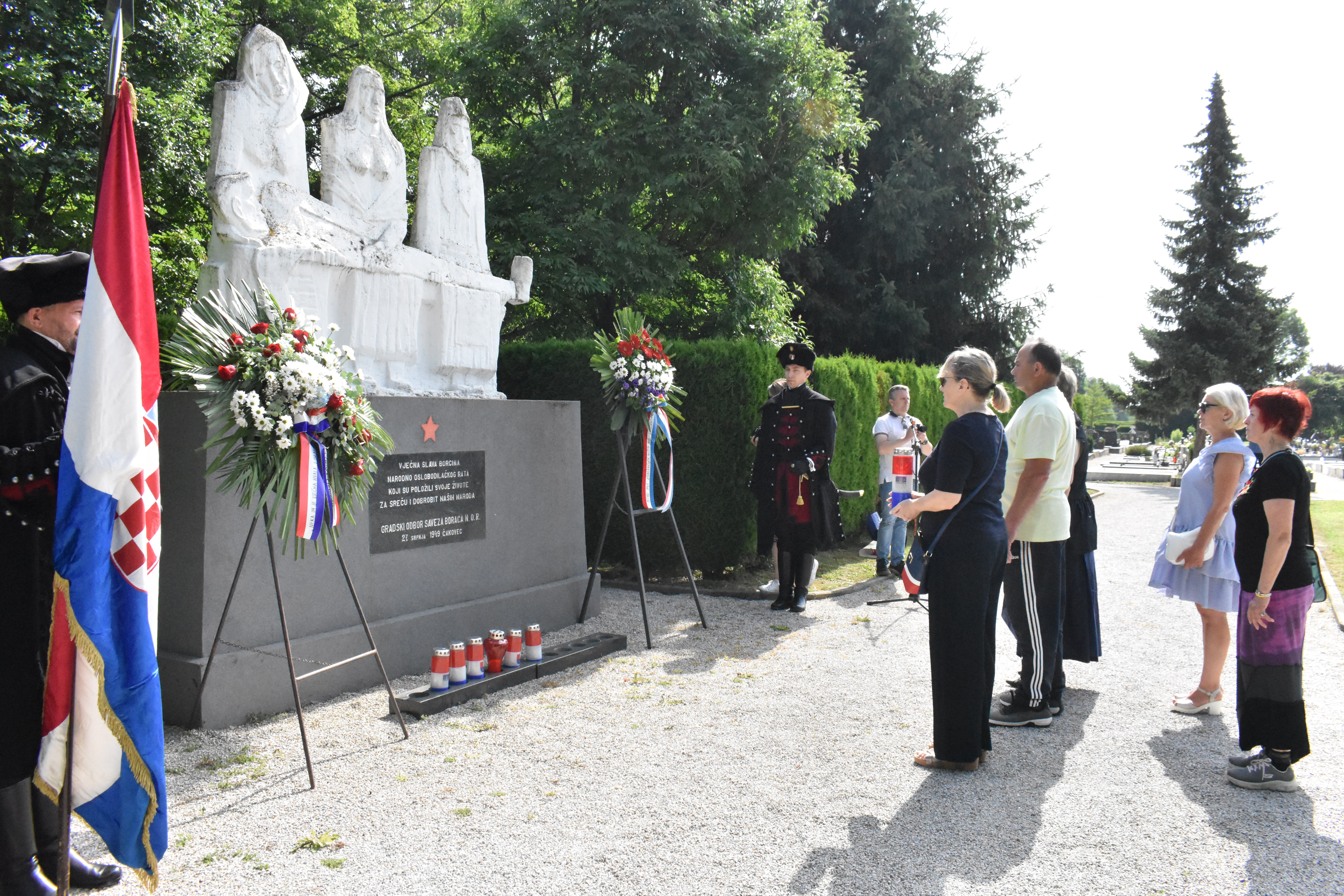 POLOŽILI VIJENCE Obilježen Dan antifašističke borbe u Čakovcu