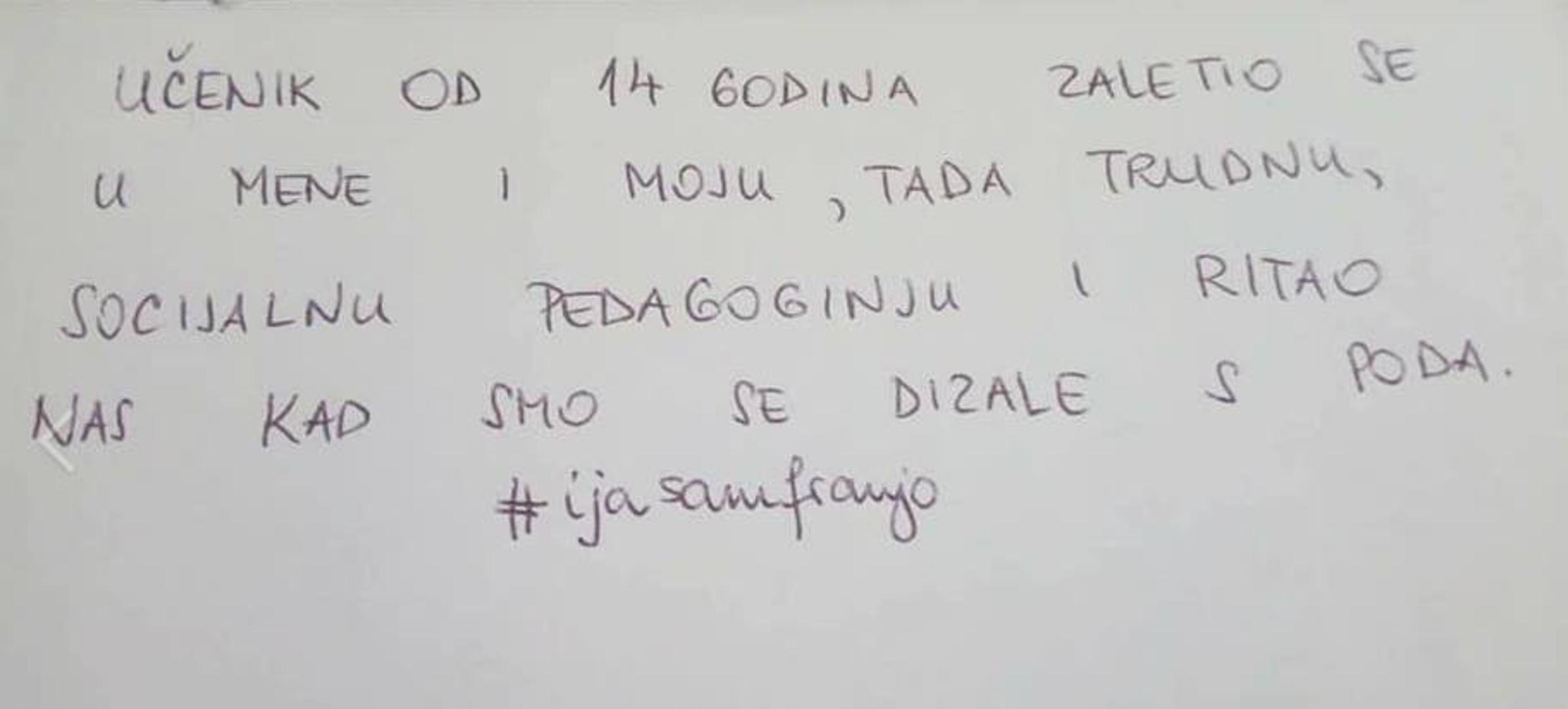 Profesori dijele negativna iskustva koja su doživjeli s nasilnim učenicima