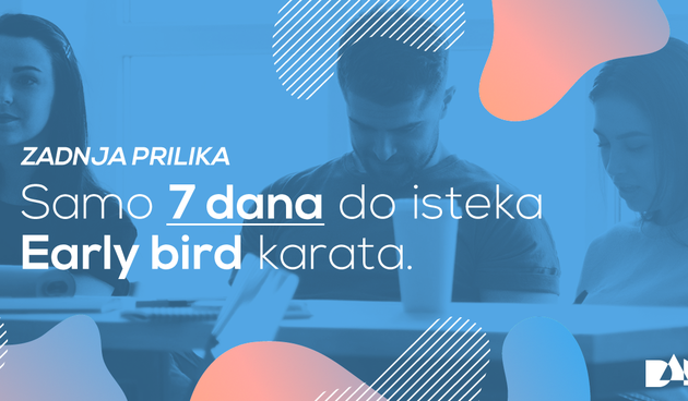 Samo 7 dana do isteka DAMconf Early bird karata