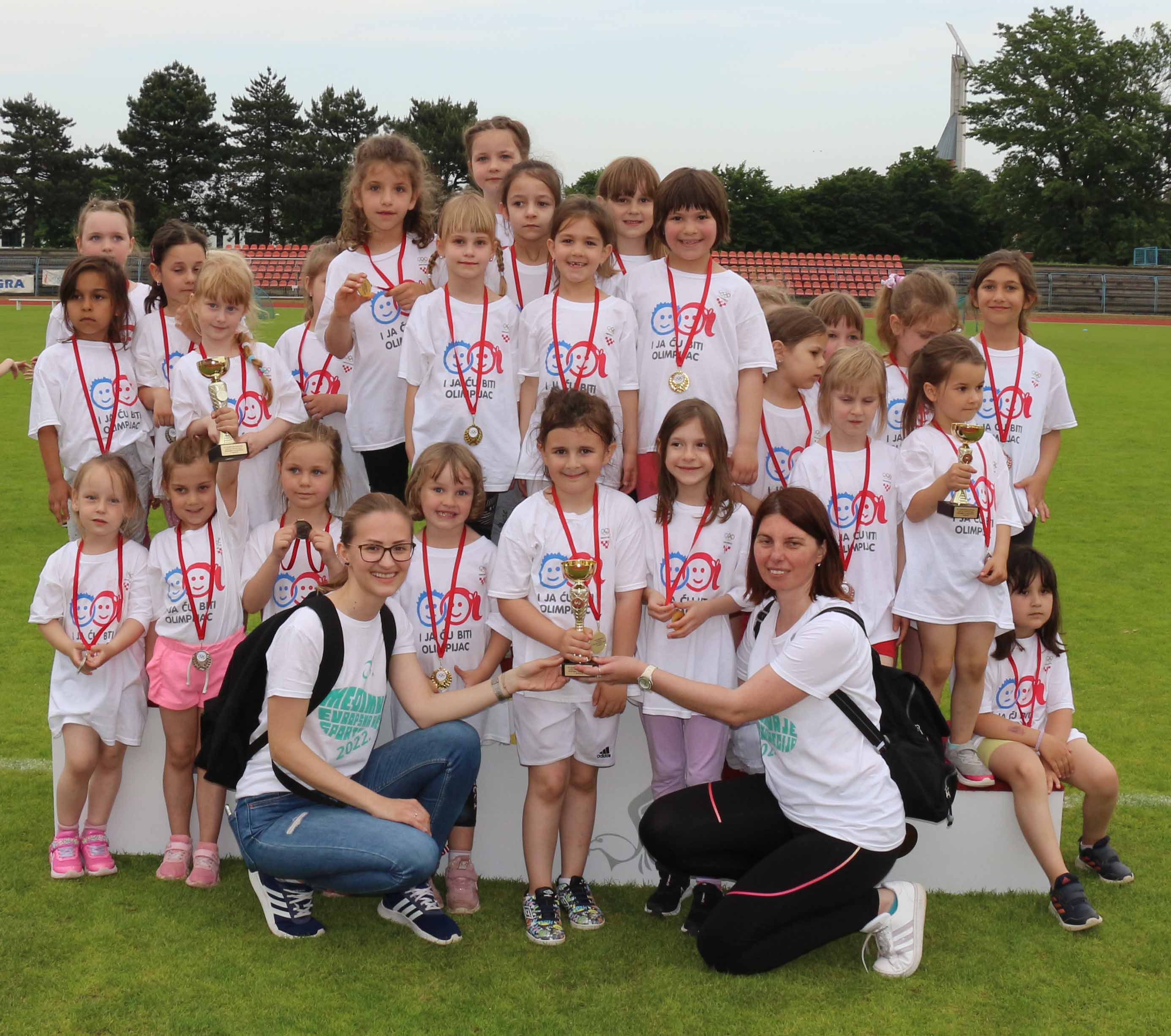 ONI SU NAJBOLJI U Čakovcu održan Olimpijski festival dječjih vrtića Međimurske županije