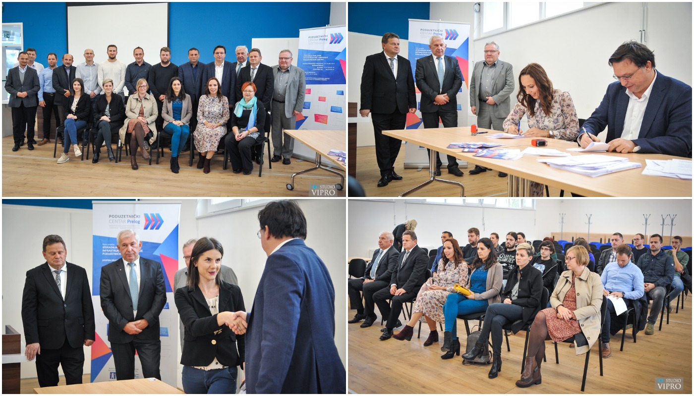 Potpisani ugovori: Poduzetnički centar Prelog dobio svoje prve stanare!