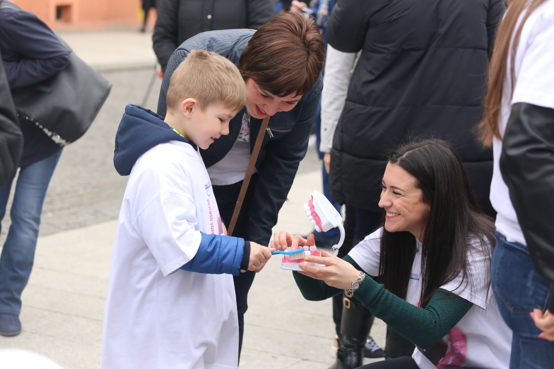 Vesela atomsfera na Danu zdravog osmijeha u centru Čakovca