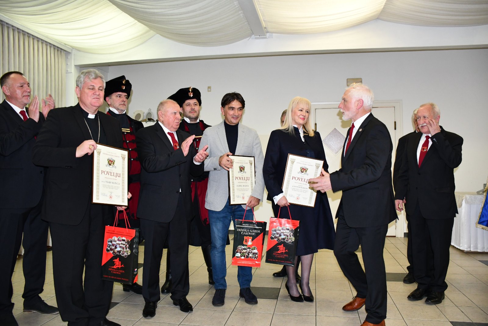 Zlatko Dalić postao počasni član Zrinske garde Čakovec