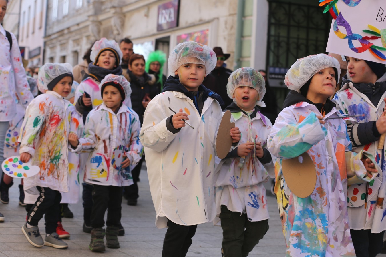 DJEČJI FAŠNIK Male maškare zavladale centrom Čakovca!